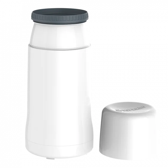 GARRAFA TERMICA ONIX 250ML BRANCA - Soprano