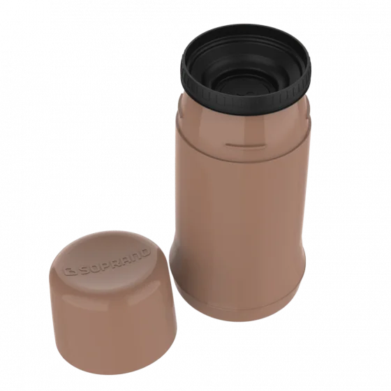 GARRAFA TERMICA ONIX 250ML MOCCA - Soprano