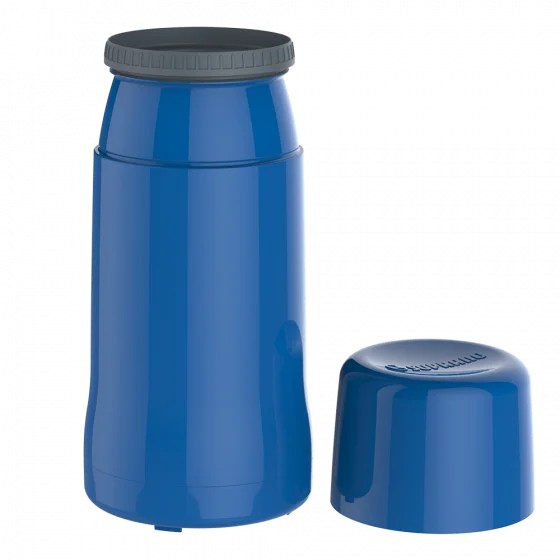 GARRAFA TERMICA ONIX 250ML AZUL - Soprano
