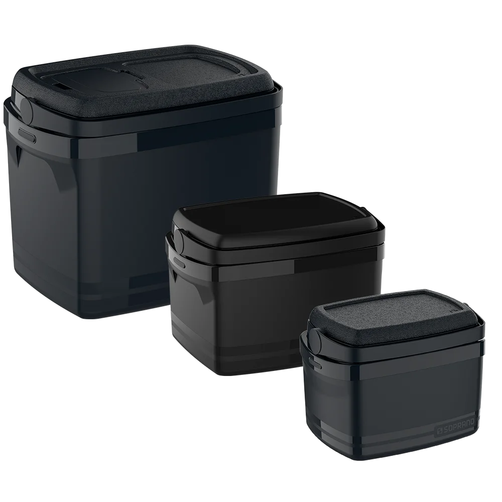 E-COMBO CAIXA TERMICA 32L/12L/5L PRETA E-COMBO CAIXA TERMICA 32L/12L/5L PRETA