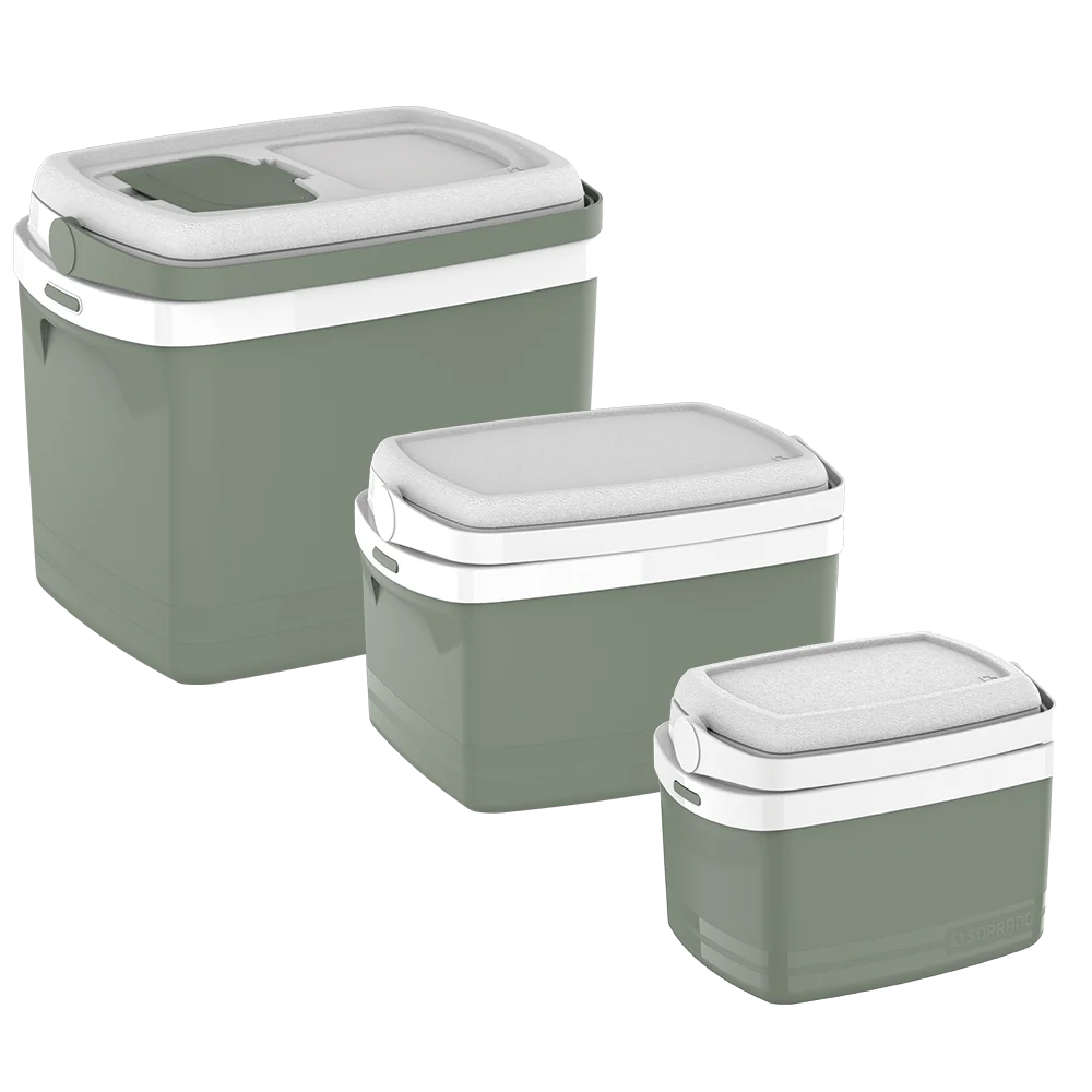 E-COMBO CAIXA TERMICA 32L/12L/5LFIG GREEN E-COMBO CAIXA TERMICA 32L/12L/5LFIG GREEN