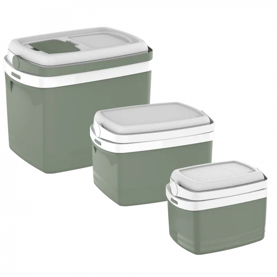 E-COMBO CAIXA TERMICA 32L/12L/5LFIG GREEN - Soprano