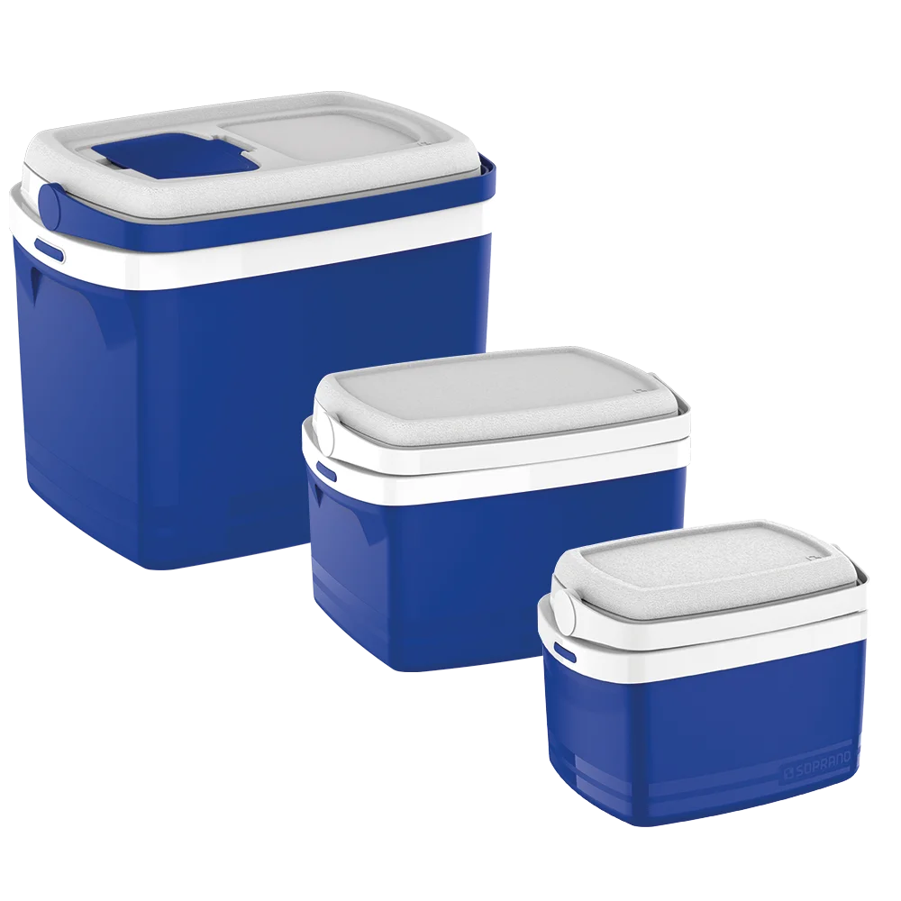 E-COMBO CAIXA TERMICA 32L/12L/5L AZUL E-COMBO CAIXA TERMICA 32L/12L/5L AZUL