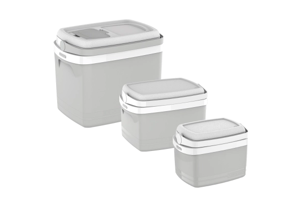 E-COMBO CAIXA TERMICA 32L/12L/5L CINZA CLARO