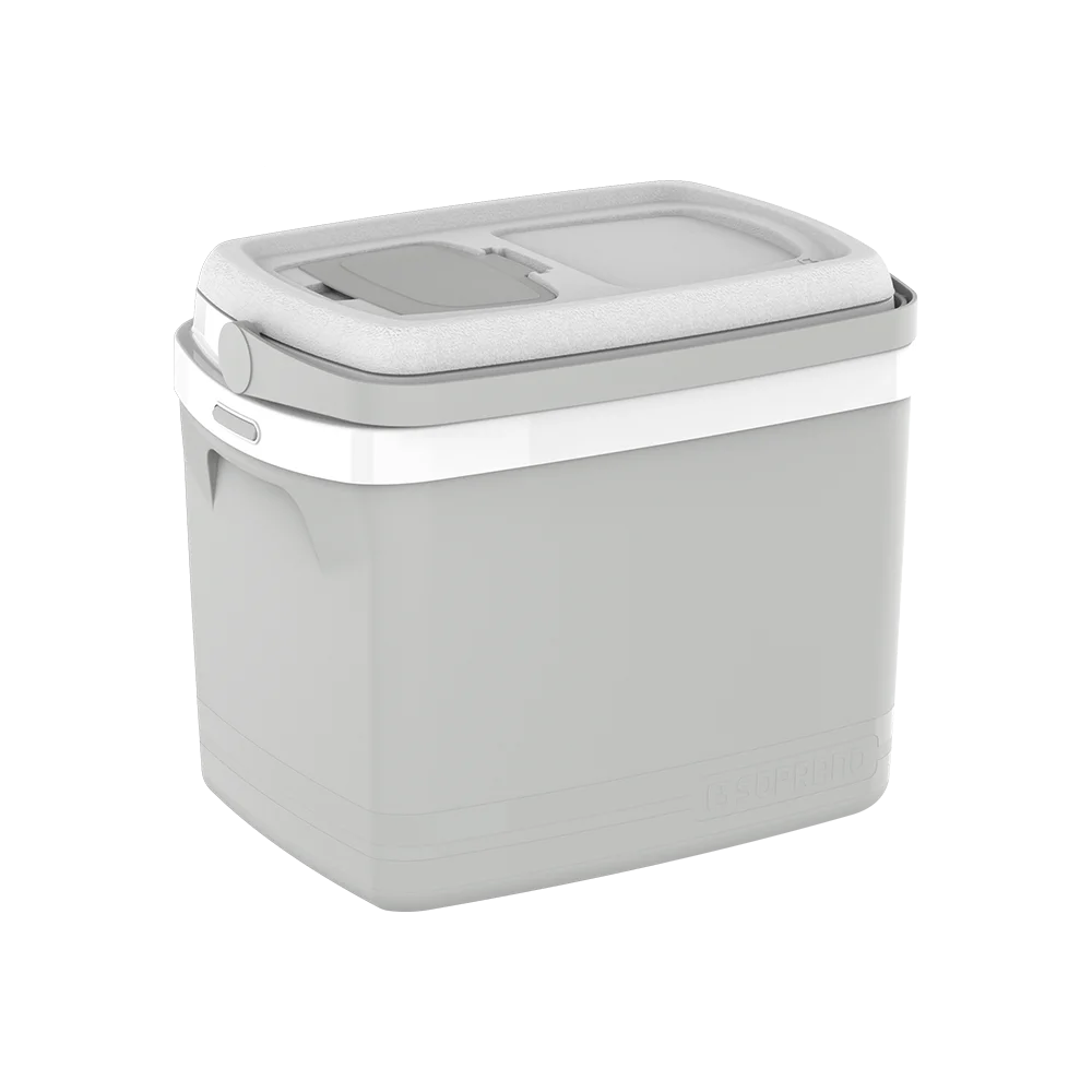 E-COMBO CAIXA TERMICA 32L/12L/5L CINZA CLARO E-COMBO CAIXA TERMICA 32L/12L/5L CINZA CLARO