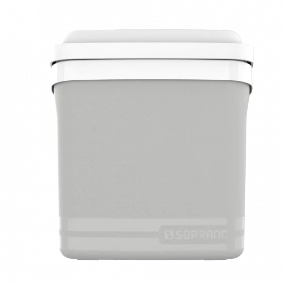 CAIXA TERMICA TROPICAL 22L CINZA CLARO - Soprano