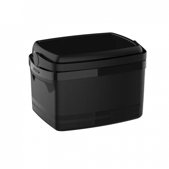 CAIXA TERMICA TROPICAL 12L PRETA - Soprano