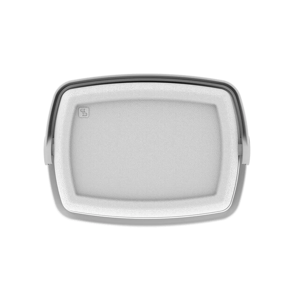 CAIXA TERMICA TROPICAL 5L CINZA CLARO - Soprano