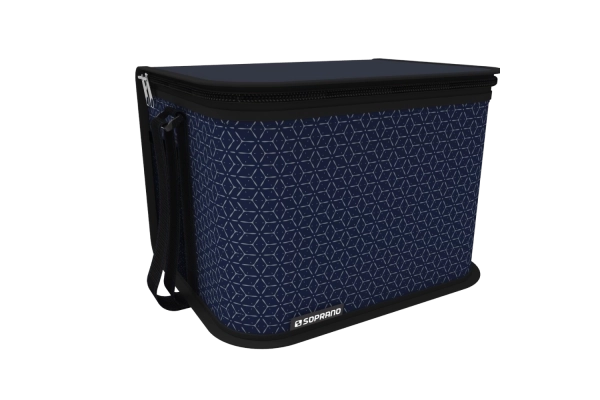 BOLSA TERMICA URBANA 18L AZUL/CINZA