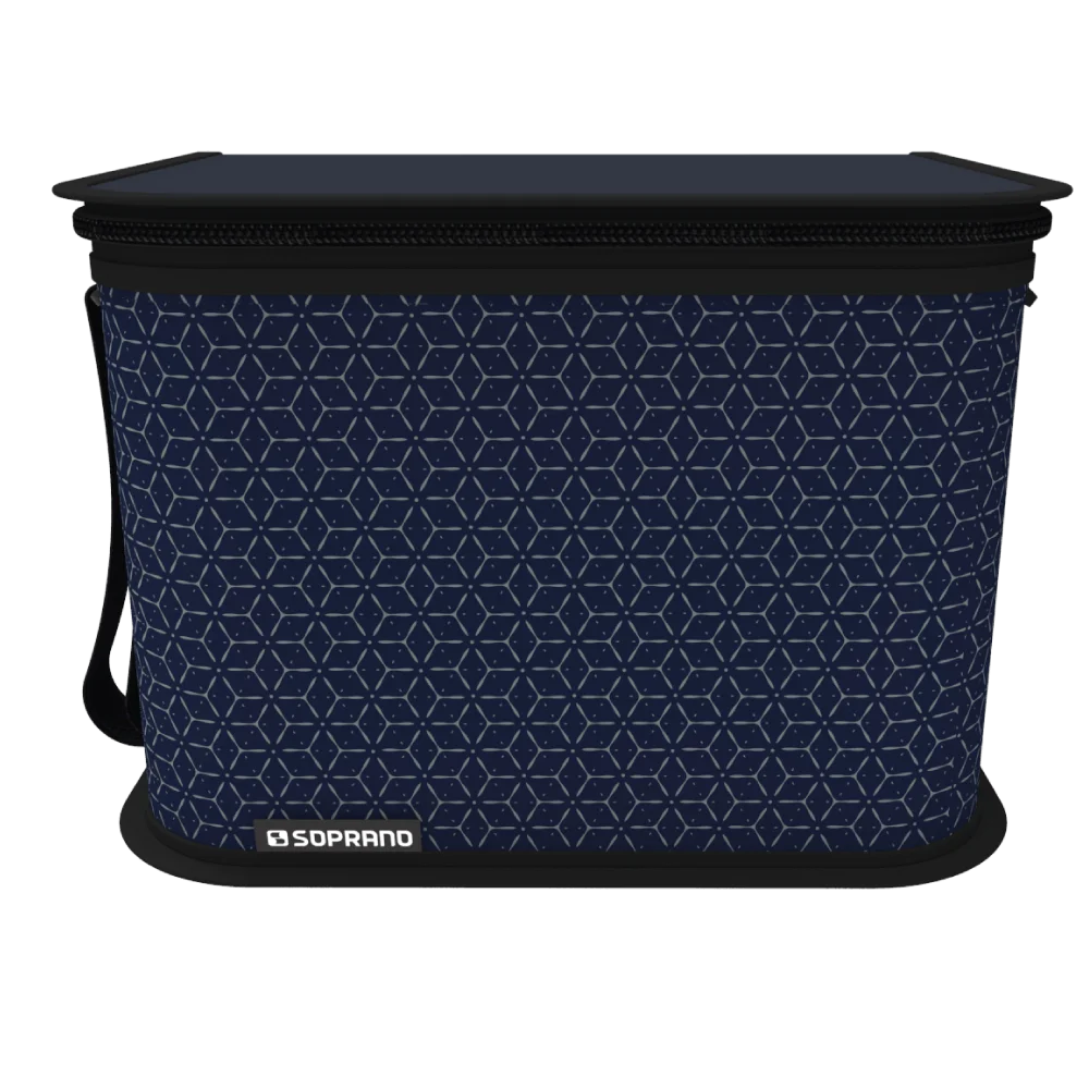 BOLSA TERMICA URBANA 18L AZUL/CINZA - Soprano