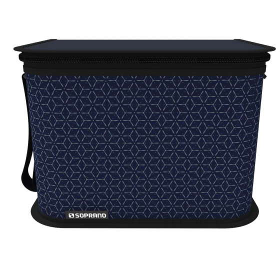 BOLSA TERMICA URBANA 18L AZUL/CINZA - Soprano