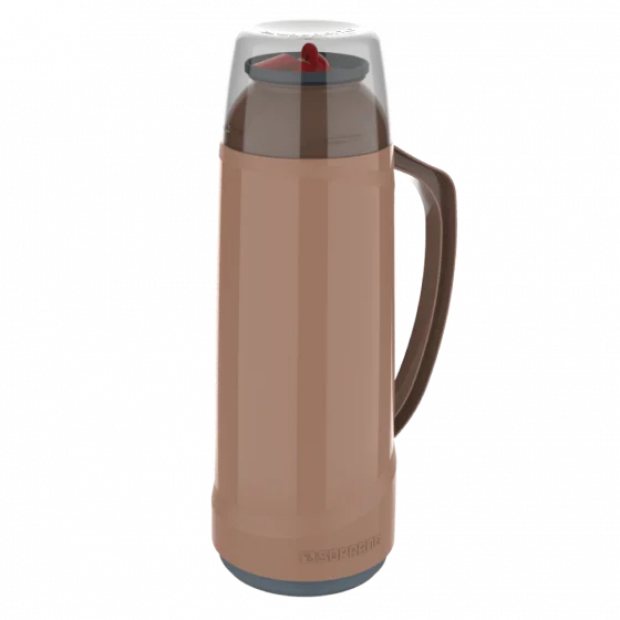 GARRAFA TERMICA CRISTAL C/BICO 1L MOCCA - Soprano