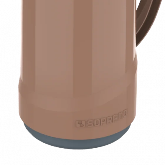GARRAFA TERMICA CRISTAL C/BICO 1L MOCCA - Soprano