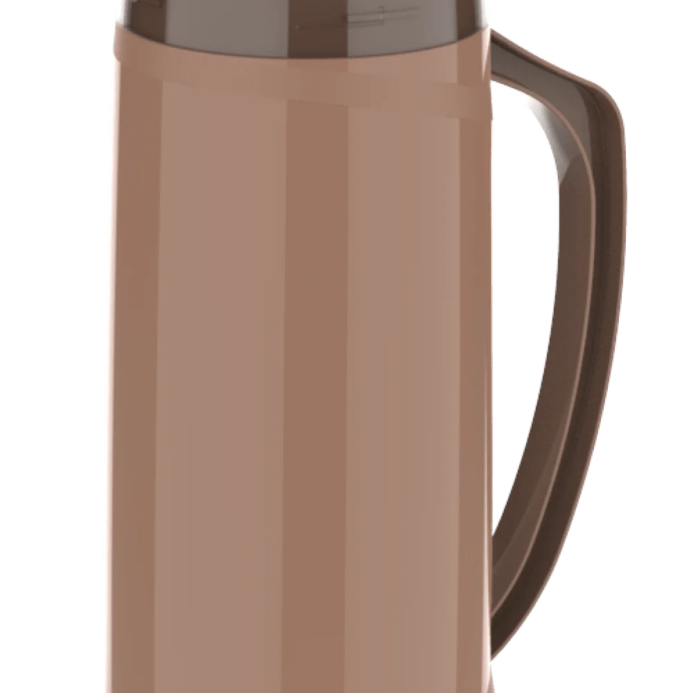 GARRAFA TERMICA CRISTAL C/BICO 1L MOCCA - Soprano