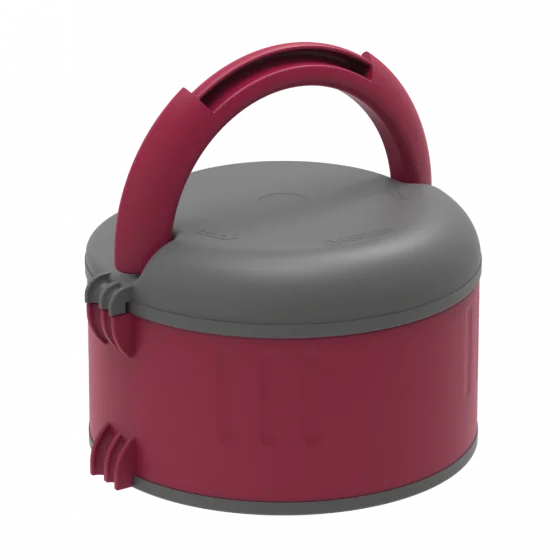 MARMITA PLUS 1,5L SIMPLES VERMELHA - Soprano