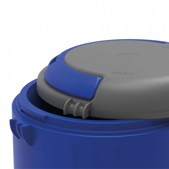 MARMITA PLUS 1,5L SIMPLES AZUL - Soprano