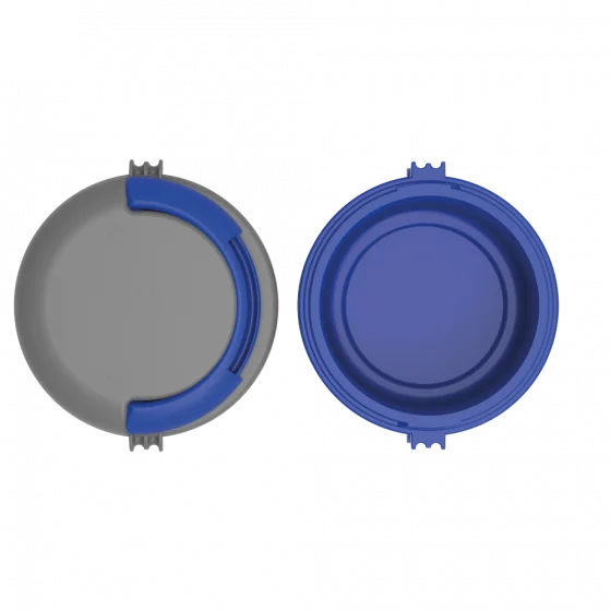 MARMITA PLUS 1,5L SIMPLES AZUL - Soprano