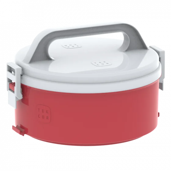 MARMITA TEKCOR 1,5L 1D VERMELHA - Soprano