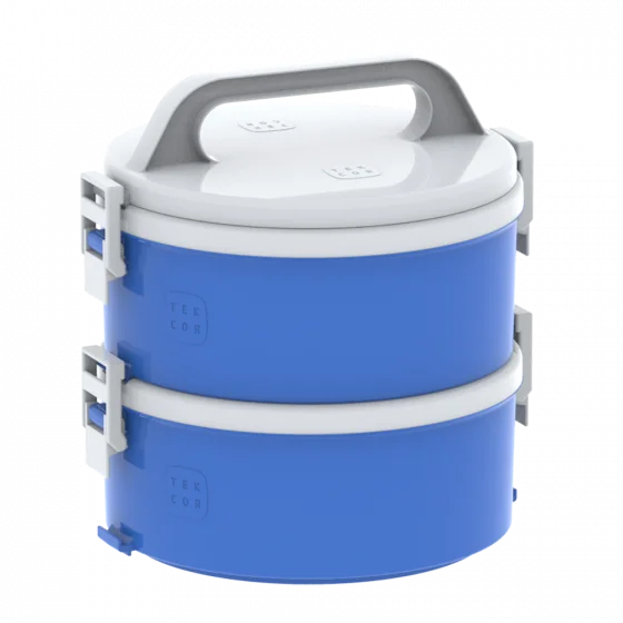 MARMITA TEKCOR 1,5L 1S 1D AZUL - Soprano