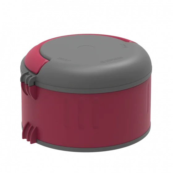 MARMITA PLUS 1,5L DUPLO VERMELHA - Soprano