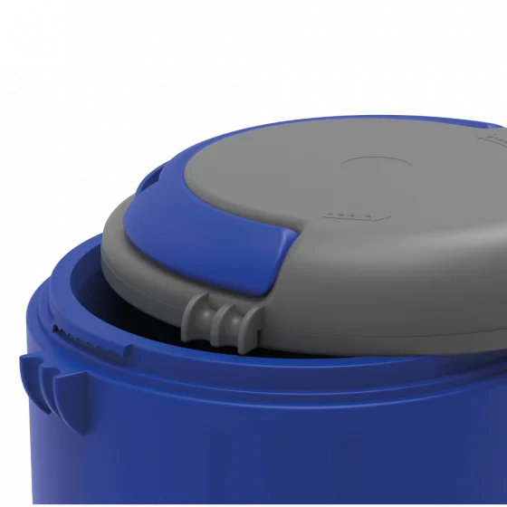 MARMITA PLUS 1,5L DUPLO AZUL - Soprano