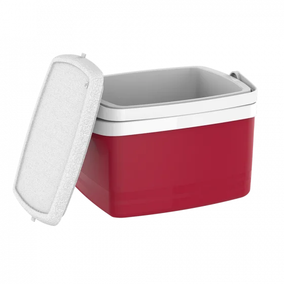CAIXA TERMICA TROPICAL 12L VERMELHA - Soprano