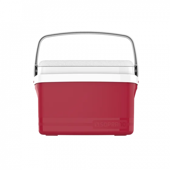 CAIXA TERMICA TROPICAL 12L VERMELHA - Soprano