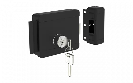 FECHADURA ELETRICA 12V BIPARTIDO PY DIR/ESQ PRETOROS40 - Soprano