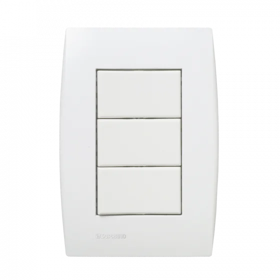 CJ 3 INT SIMP 10AX 250V 4X2 BR ILUS - Soprano