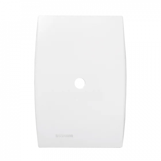 CJ PLACA CEGA C/ FURO 9,5MM C/ SUPORTE 4X2 BR ILUS - Soprano