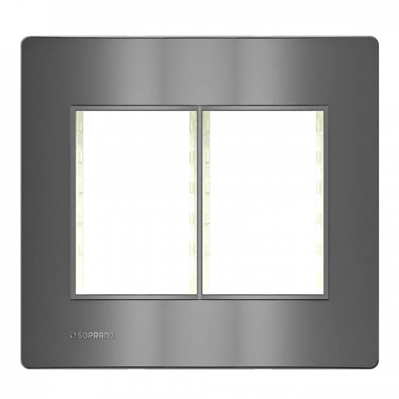 CJ PLACA 6M 4X4 + SUPORTE CT RVT - Soprano