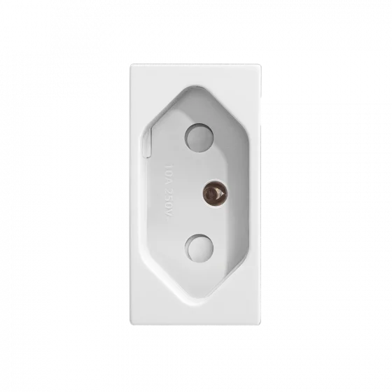 MOD TOM 2P+T PROTEGIDA 20A 250V BR RVT - Soprano