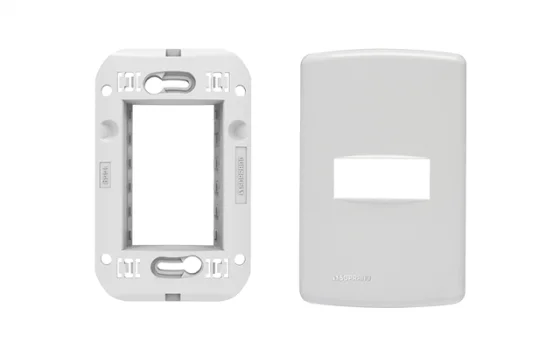 CJ PLACA 1M 4X2 + SUPORTE BR DUP - Soprano