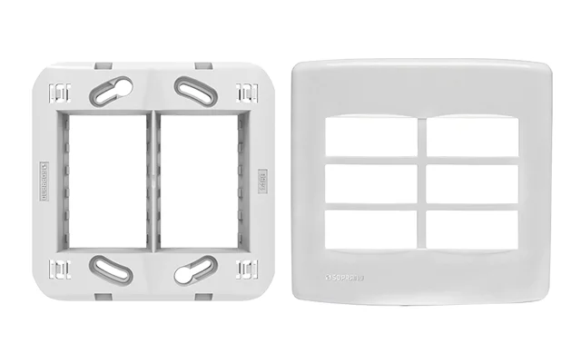 CJ PLACA 6M 4X4 + SUPORTE BR DUP - Soprano