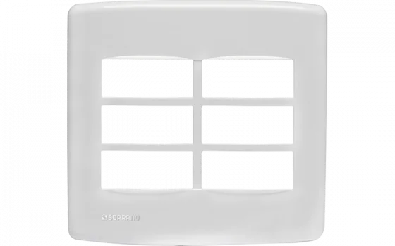 850461 PLACA 6M 4X4 BR DUP - Soprano