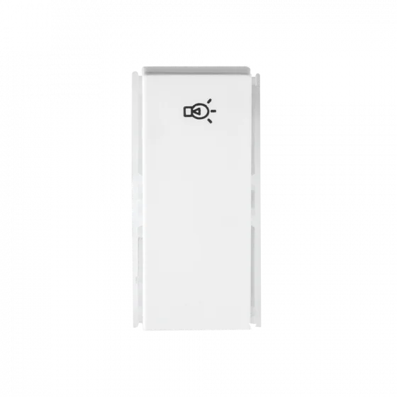 573221 MOD PULS SIMB LAMPADA 10A 250V BR DUP BRV BUP SS - Soprano