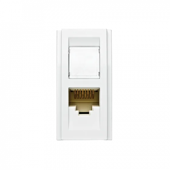 571381 MOD TOM RJ45 CAT6 BR DUP BRV ATR SS - Soprano