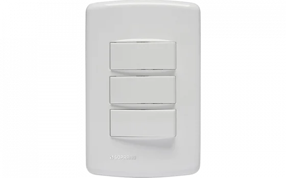 851031 CJ 3 INT SIMP 10AX 250V 4X2 BR DUP - Soprano