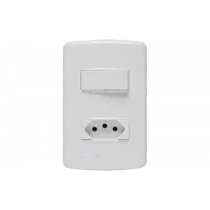 853031 CJ 1 INT SIMP 10AX + 1 TOM 2P+T 20A 250V 4X2 BR DUP