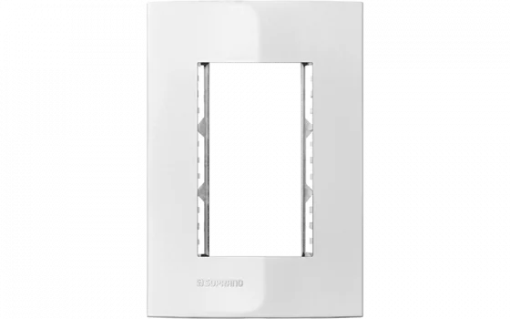 250001 CJ PLACA 3M 4X2 + C/ SUPORTE BR IRIS - Soprano