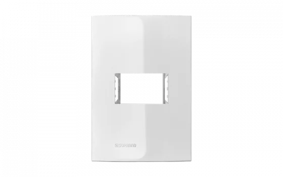 250006 CJ PLACA 1M 4X2 + C/ SUPORTE BR IRIS - Soprano