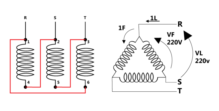 ligação de motores trifasicos